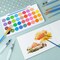 65 Pieces Watercolor Paint Set,36 Colors Watercolor,10 Brushes,3 Refillable Water Brush Pens,16 Page Pad(8.5 * 5.5in),Profesional Watercolor Kit for Kids, Adults, Beginners